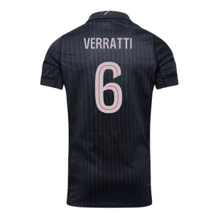 2025-2026 PSG Fourth Shirt (Kids) (Verratti 6)