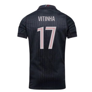 2025-2026 PSG Fourth Shirt (Kids) (Vitinha 17)
