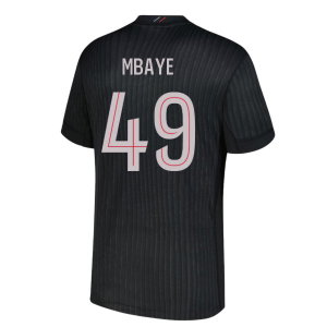 2025-2026 PSG Fourth Shirt (Mbaye 49)