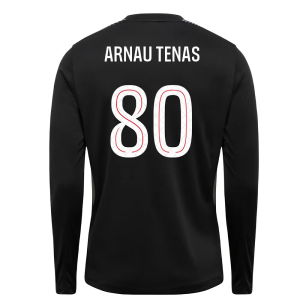 2025-2026 PSG Goalkeeper Shirt (Black) (Arnau Tenas 80)