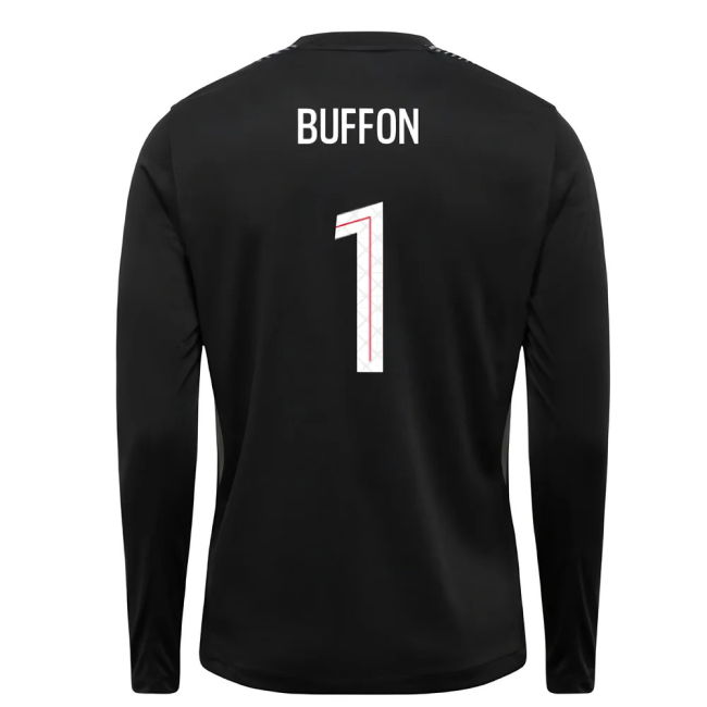 2025-2026 PSG Goalkeeper Shirt (Black) (Buffon 1)