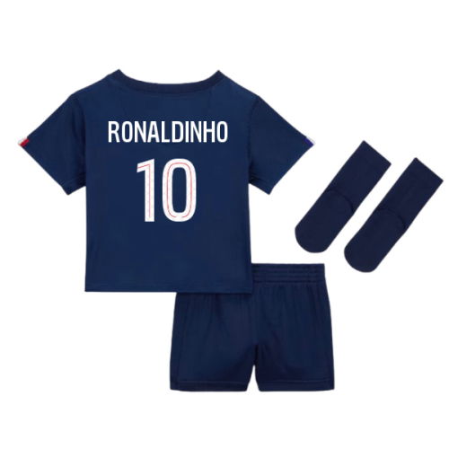 2025-2026 PSG Home Baby Kit (Ronaldinho 10)