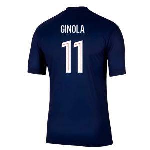 2025-2026 PSG Paris Saint Germain Home Shirt (Ginola 11)