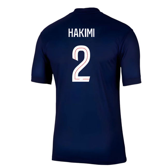 2025-2026 PSG Paris Saint Germain Home Shirt (Hakimi 2)