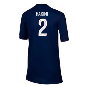 2025-2026 PSG Paris Saint Germain Home Shirt (Kids) (Hakimi 2)