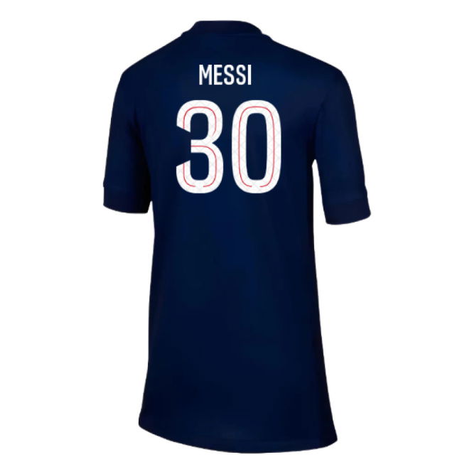 2025-2026 PSG Paris Saint Germain Home Shirt (Kids) (Messi 30)