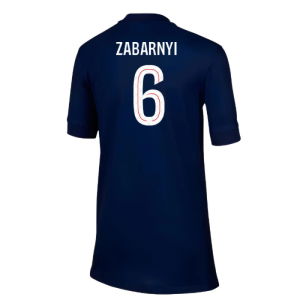 2025-2026 PSG Paris Saint Germain Home Shirt (Kids) (Zabarnyi 6)