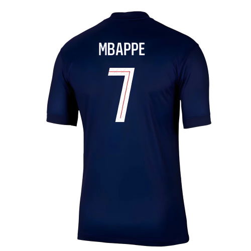 2025-2026 PSG Paris Saint Germain Home Shirt (Mbappe 7)  2025-2026 PSG Paris Saint Germain Home Shirt (Mbappe 7)