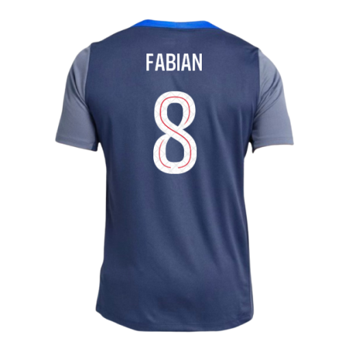 2025-2026 PSG Strike Dri-Fit Training Shirt (Navy) (Fabian 8)