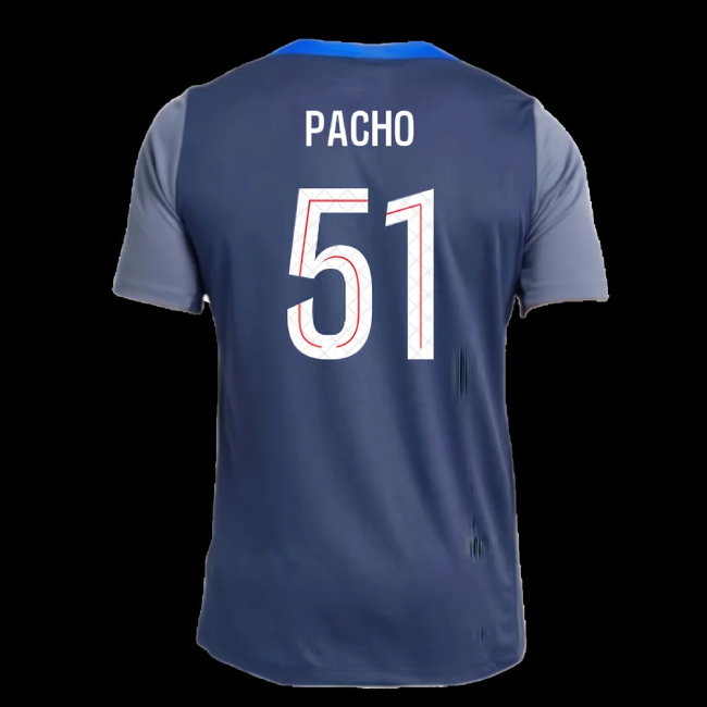 2025-2026 PSG Strike Dri-Fit Training Shirt (Navy) (Pacho 51)