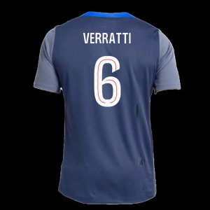 2025-2026 PSG Strike Dri-Fit Training Shirt (Navy) (Verratti 6)