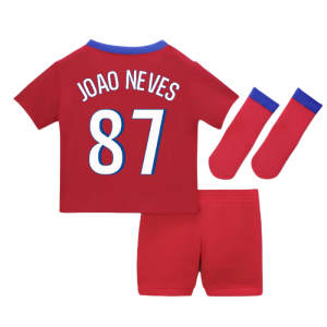2025-2026 PSG Third Baby Kit (Joao Neves 87)