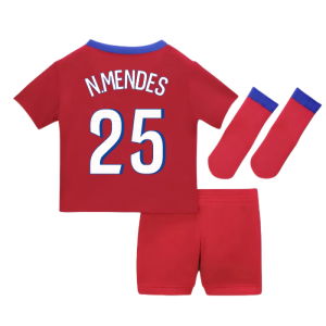 2025-2026 PSG Third Baby Kit (N.Mendes 25)