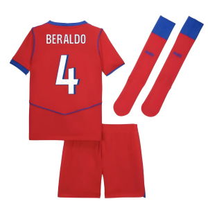 2025-2026 PSG Third Little Boys Mini Kit (Beraldo 4)