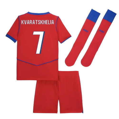 2025-2026 PSG Third Little Boys Mini Kit (Kvaratskhelia 7)