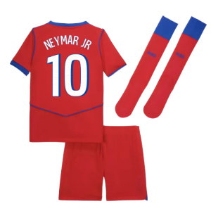 2025-2026 PSG Third Little Boys Mini Kit (Neymar JR 10)