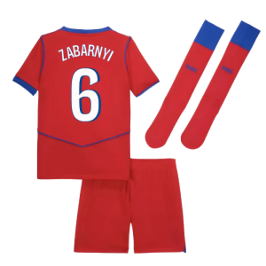 2025-2026 PSG Third Little Boys Mini Kit (Zabarnyi 6)