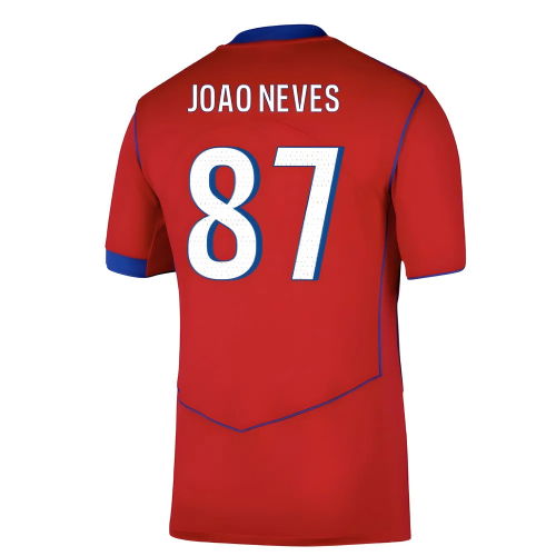 2025-2026 PSG Third Shirt (Joao Neves 87)  2025-2026 PSG Third Shirt (Joao Neves 87)