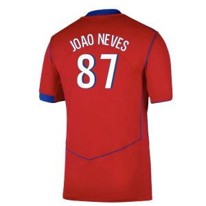 2025-2026 PSG Third Shirt (Joao Neves 87)