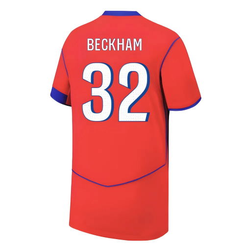 2025-2026 PSG Third Shirt (Kids) (Beckham 32)