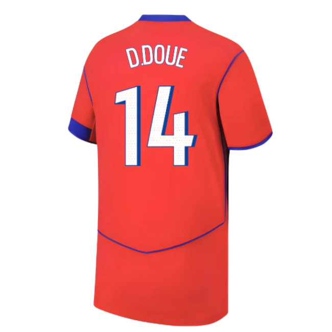 2025-2026 PSG Third Shirt (Kids) (D.Doue 14)