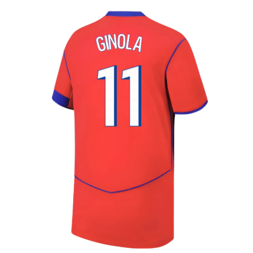 2025-2026 PSG Third Shirt (Kids) (Ginola 11)
