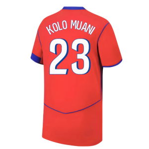 2025-2026 PSG Third Shirt (Kids) (Kolo Muani 23)