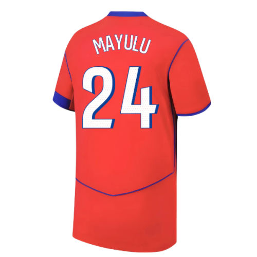2025-2026 PSG Third Shirt (Kids) (Mayulu 24)