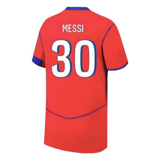 2025-2026 PSG Third Shirt (Kids) (Messi 30)