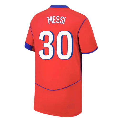 2025-2026 PSG Third Shirt (Kids) (Messi 30)
