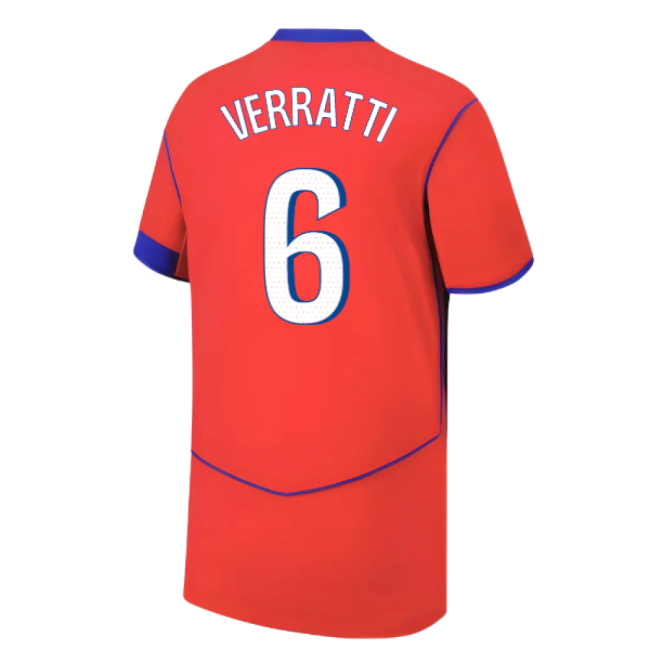 2025-2026 PSG Third Shirt (Kids) (Verratti 6)
