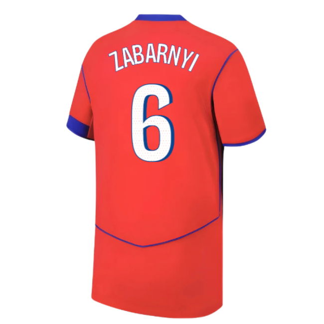2025-2026 PSG Third Shirt (Kids) (Zabarnyi 6)
