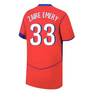 2025-2026 PSG Third Shirt (Kids) (Zaire Emery 33)