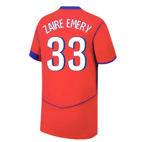 2025-2026 PSG Third Shirt (Kids) (Zaire Emery 33)