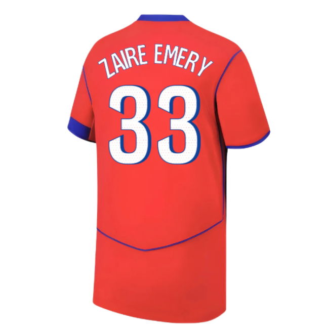2025-2026 PSG Third Shirt (Kids) (Zaire Emery 33)
