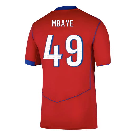 2025-2026 PSG Third Shirt (Mbaye 49)