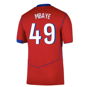2025-2026 PSG Third Shirt (Mbaye 49)
