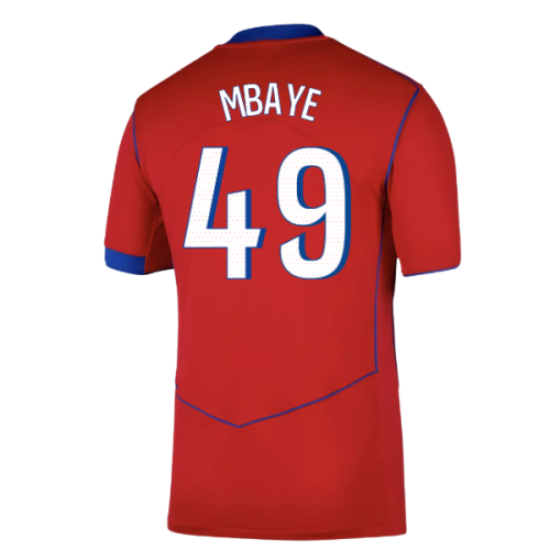 2025-2026 PSG Third Shirt (Mbaye 49)