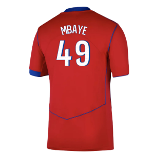 2025-2026 PSG Third Shirt (Mbaye 49)