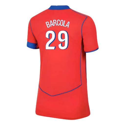 2025-2026 PSG Third Shirt (Womens) (Barcola 29) 2025-2026 PSG Third Shirt (Womens) (Barcola 29)