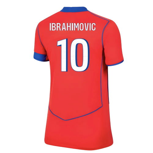 2025-2026 PSG Third Shirt (Womens) (Ibrahimovic 10)  2025-2026 PSG Third Shirt (Womens) (Ibrahimovic 10)
