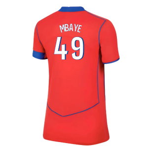 2025-2026 PSG Third Shirt (Womens) (Mbaye 49)