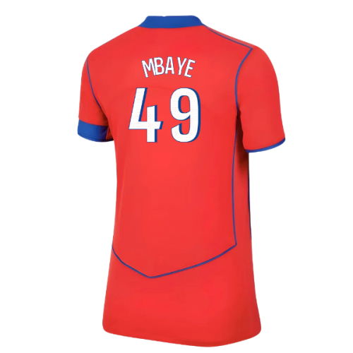 2025-2026 PSG Third Shirt (Womens) (Mbaye 49)