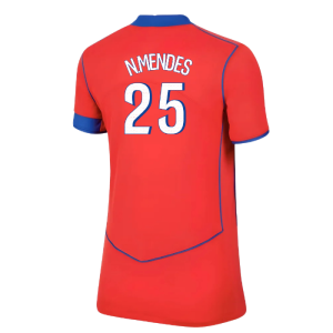 2025-2026 PSG Third Shirt (Womens) (N.Mendes 25)