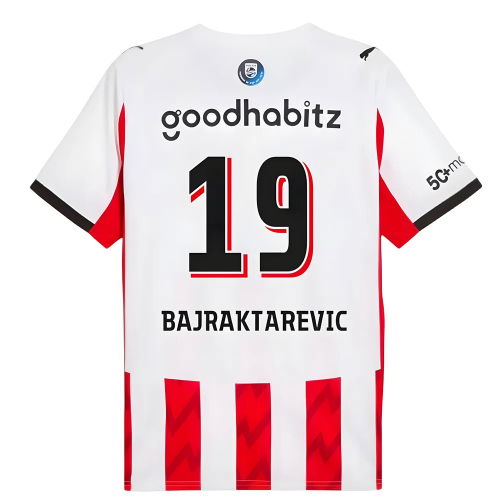 2025-2026 PSV Eindhoven Home Shirt (Bajraktarevic 19)