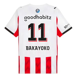 2025-2026 PSV Eindhoven Home Shirt (Bakayoko 11)