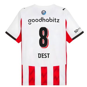 2025-2026 PSV Eindhoven Home Shirt (Dest 8)