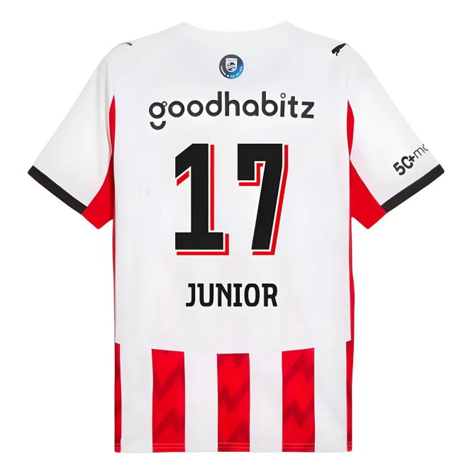2025-2026 PSV Eindhoven Home Shirt (Junior 17)