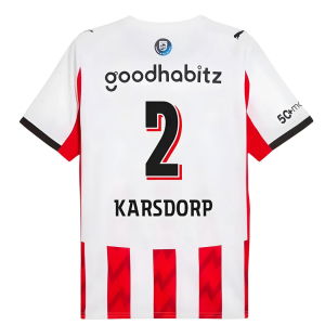 2025-2026 PSV Eindhoven Home Shirt (Karsdorp 2)