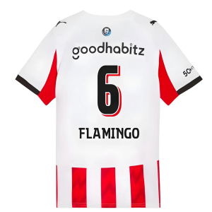 2025-2026 PSV Eindhoven Home Shirt (Kids) (Flamingo 6)